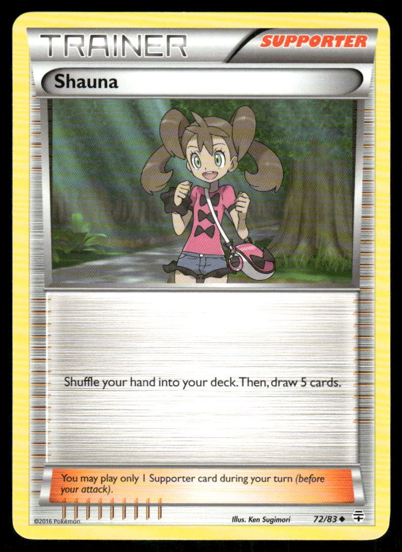 Pokemon Cards Shauna 72/83 Generations Uncommon NM0