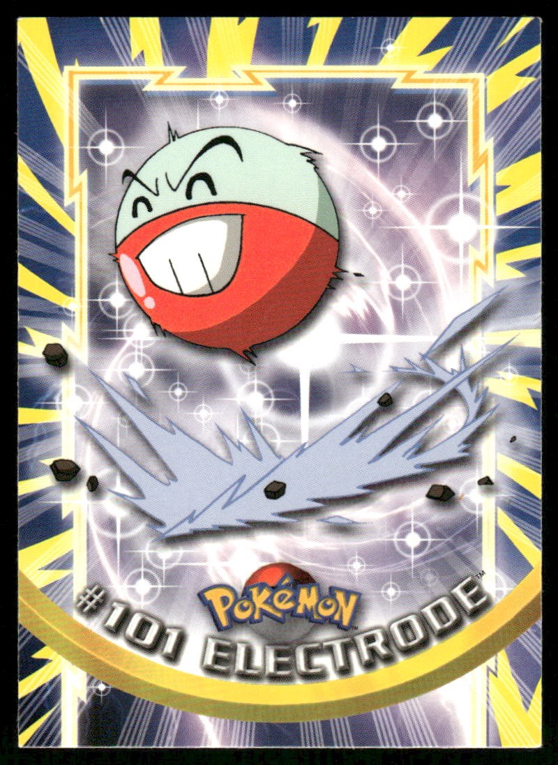 Pokemon Cards Electrode #101 Topps Trading Cards Series 2 NM *30