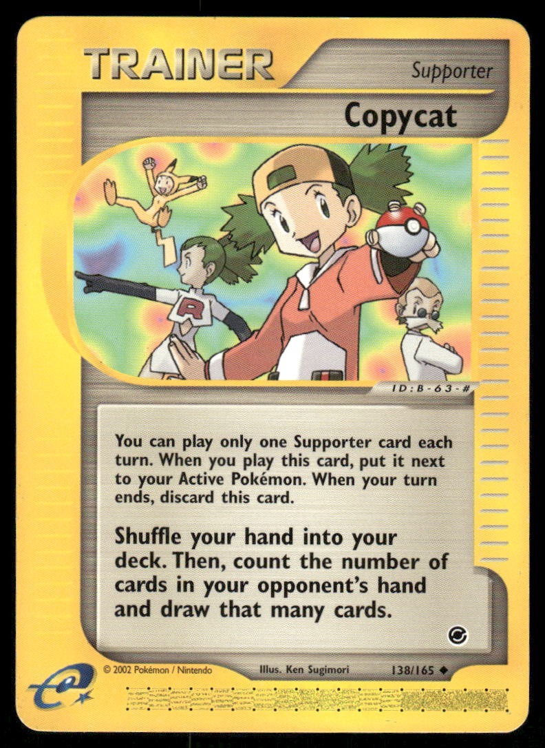 Pokemon Cards Copycat 138/165 Expedition Base Set Uncommon NM *30