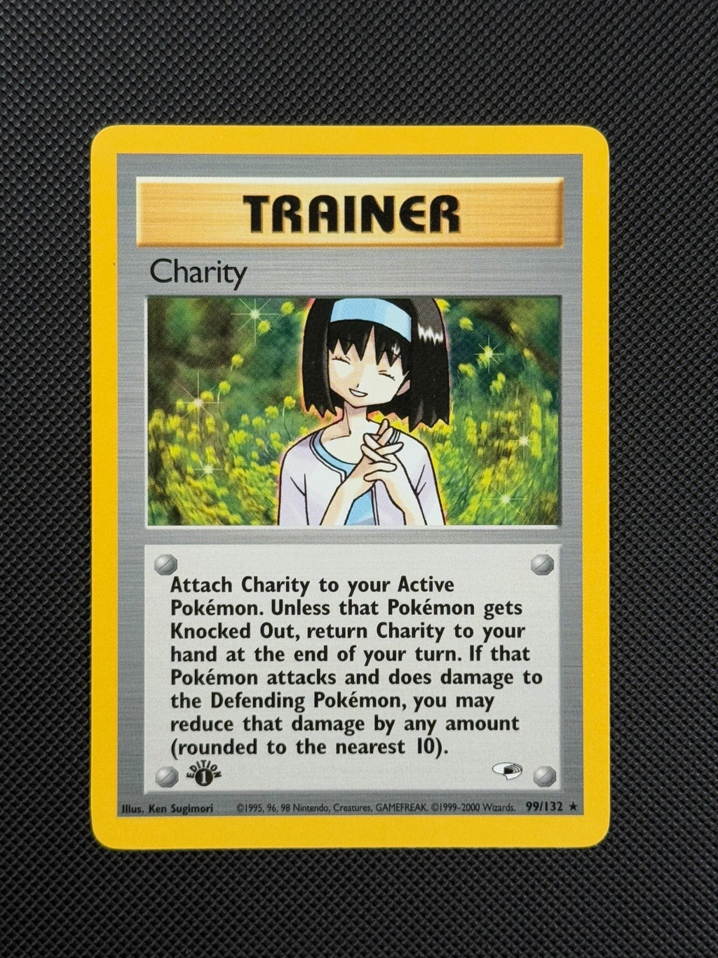 Pokémon Cards Charity 99/132 1ST EDITION Gym Heroes WOTC Rare1