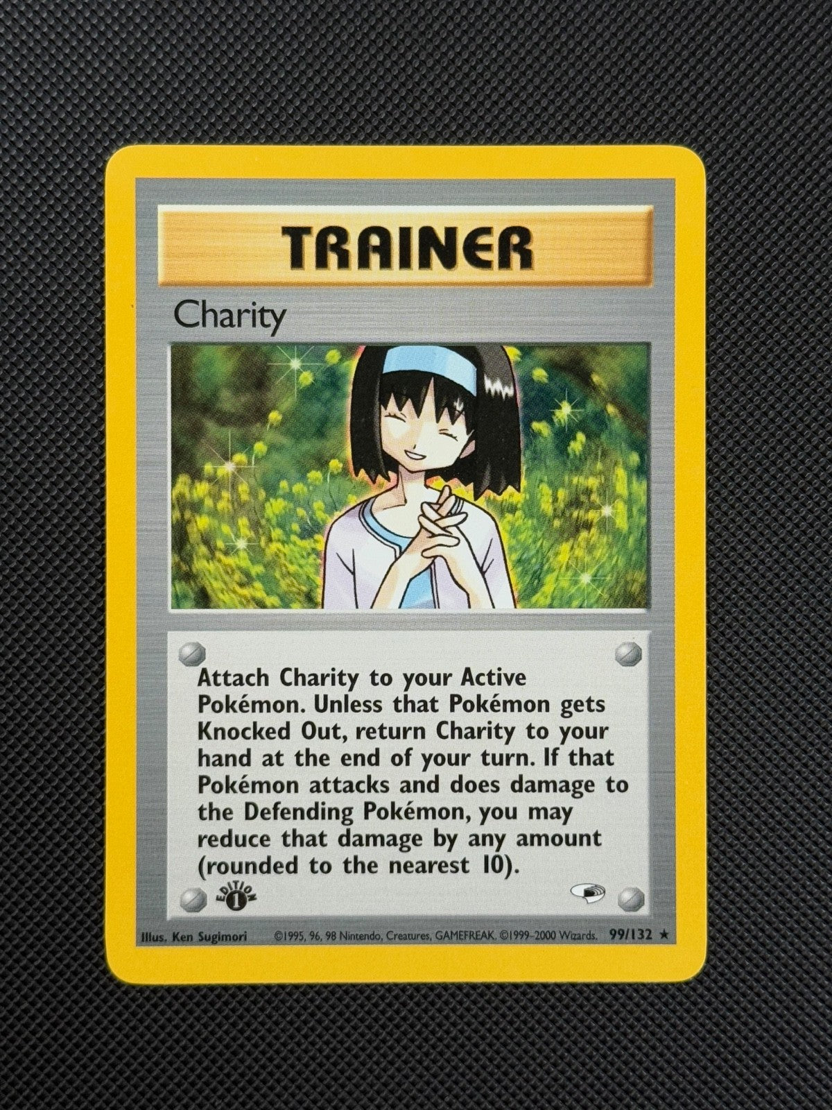 Pokémon Cards Charity 99/132 1ST EDITION Gym Heroes WOTC Rare1