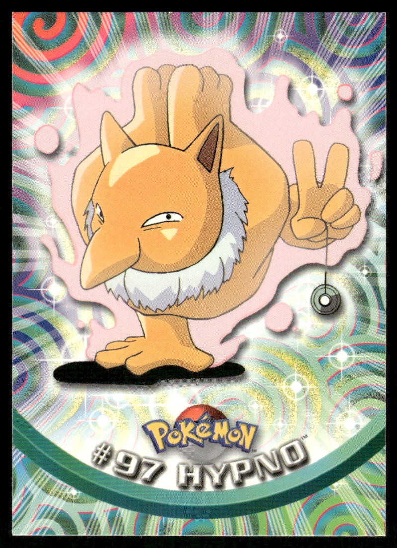 Pokemon Cards Hypno #97 Topps Trading Cards Series 2 NM *50