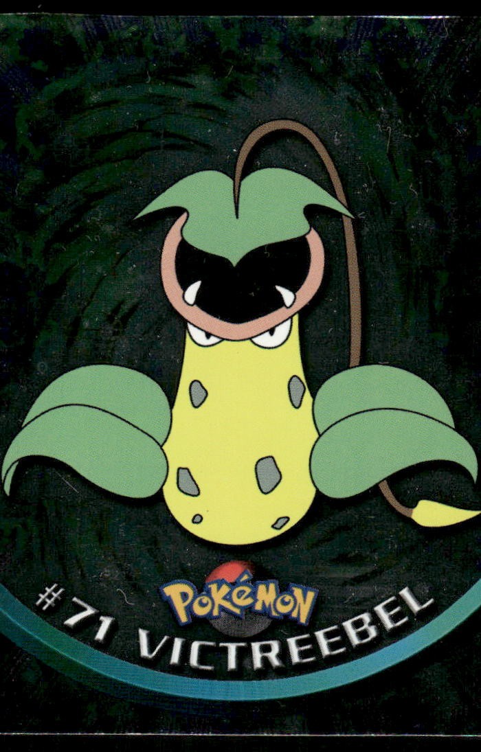 Pokemon Cards Victreebell #71 Topps Trading Cards HOLO Series 1 LP *10