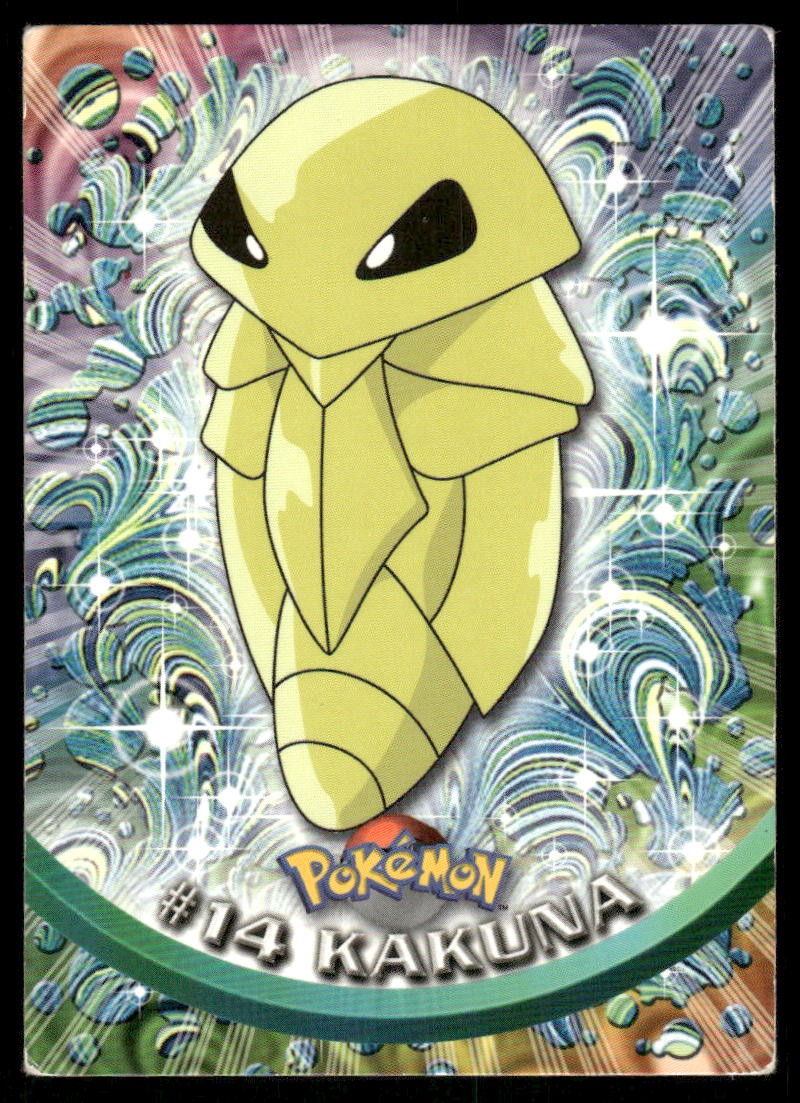 Pokemon Cards Kakuna #14 Topps Trading Cards Series 1 MP *50