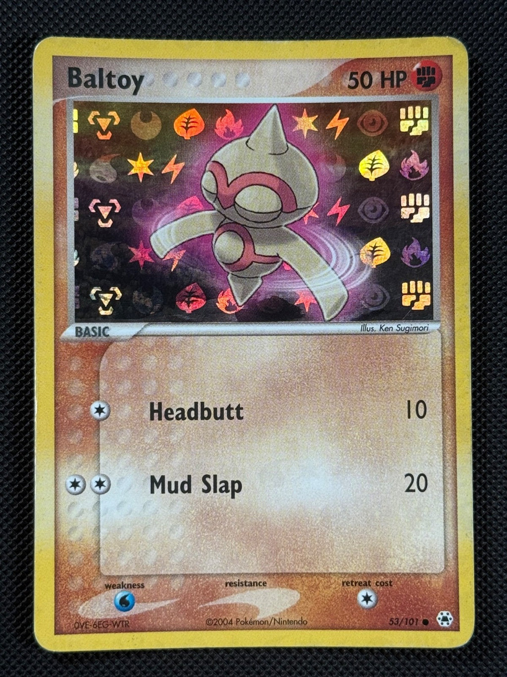 Baltoy 53/101 REVERSE HOLO Pokémon Card EX Hidden Legends Holo Common0