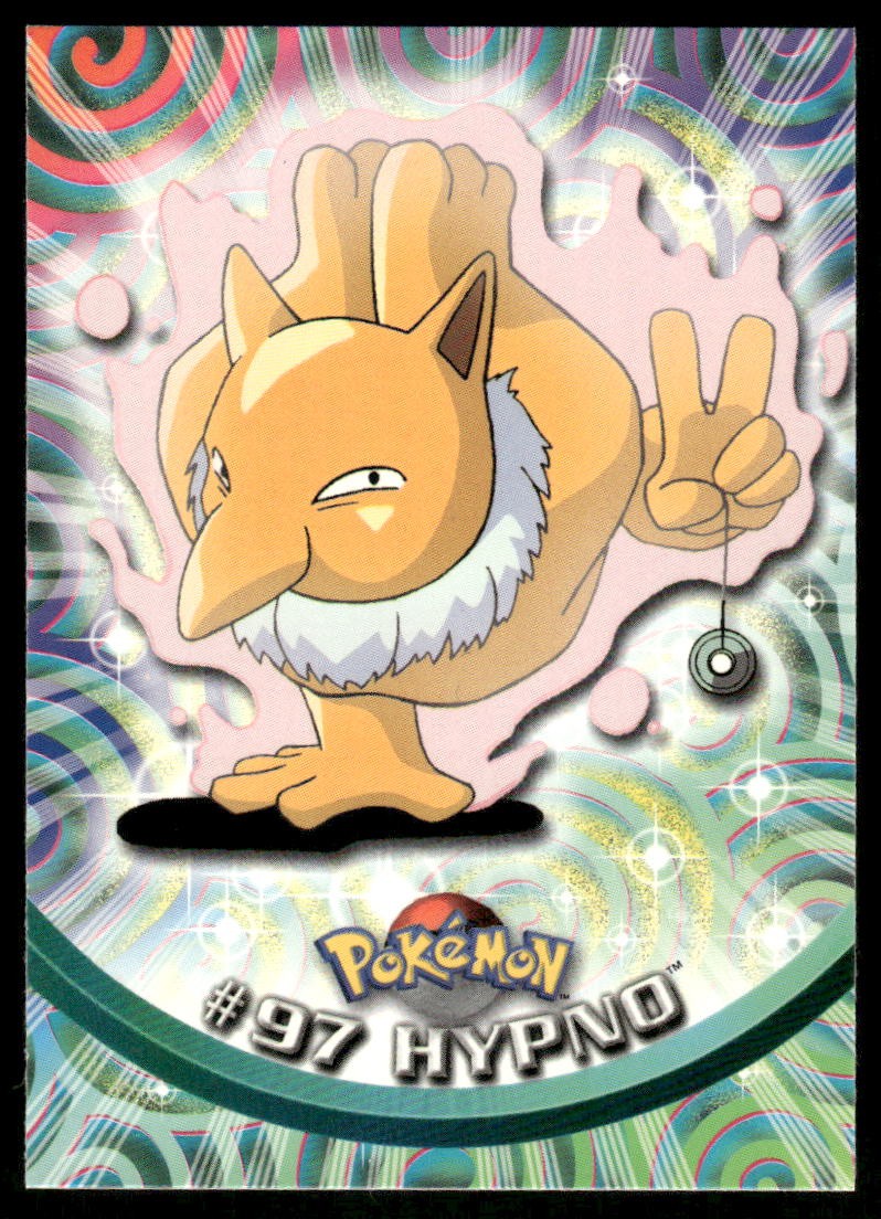 Pokemon Cards Hypno #97 Topps Trading Cards Series 2 NM *20