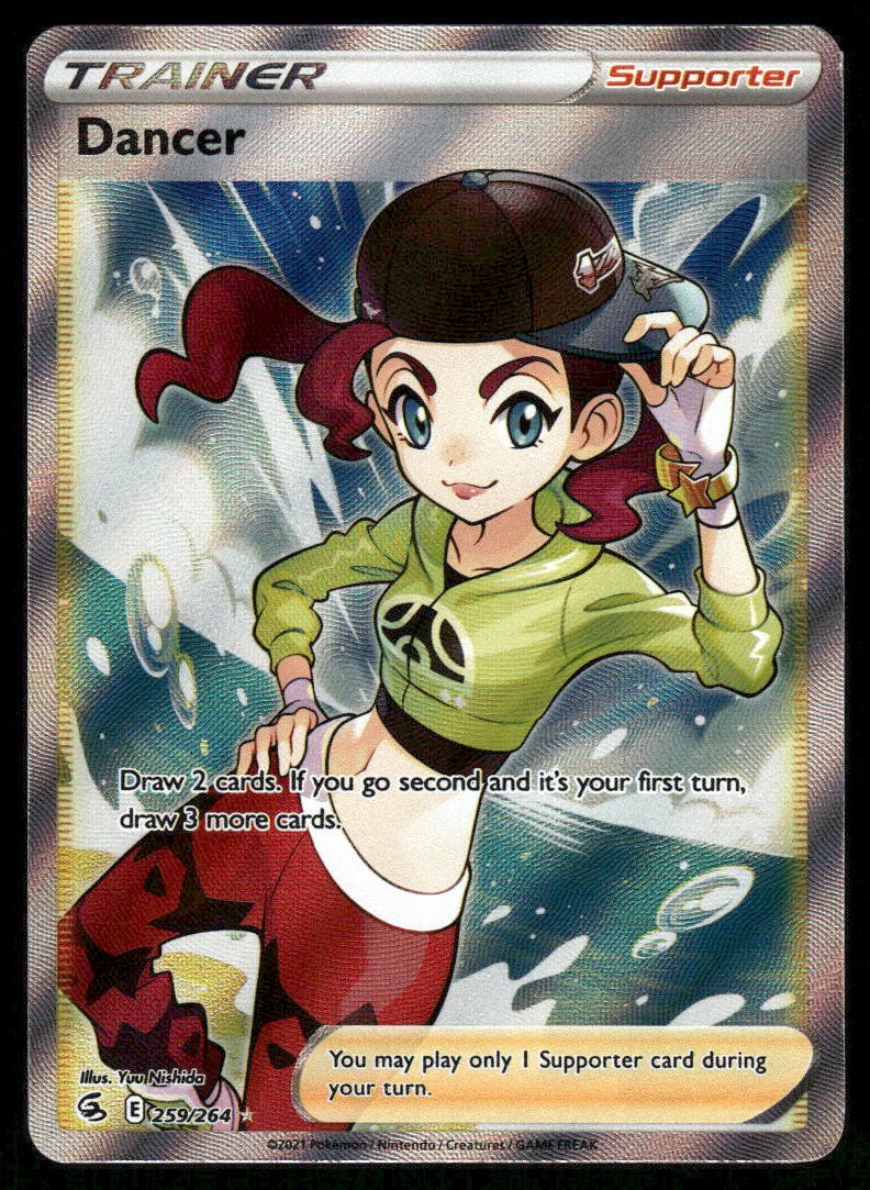 Pokemon Cards Dancer 259/264 Fusion Strike Rare Ultra NM0