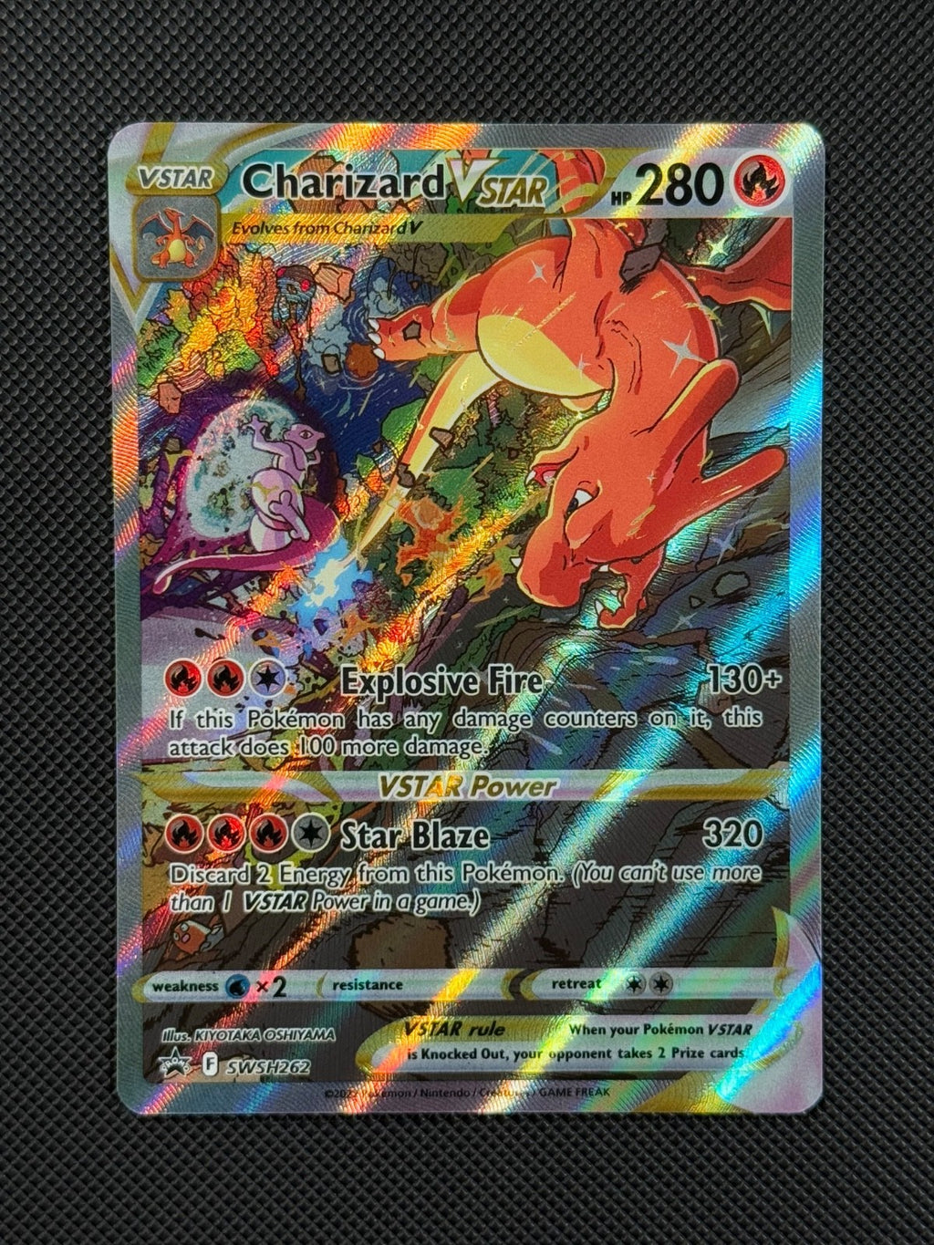 Pokémon Cards Charizard VSTAR SWSH262 Sword & Shield Promo Holo Rare1