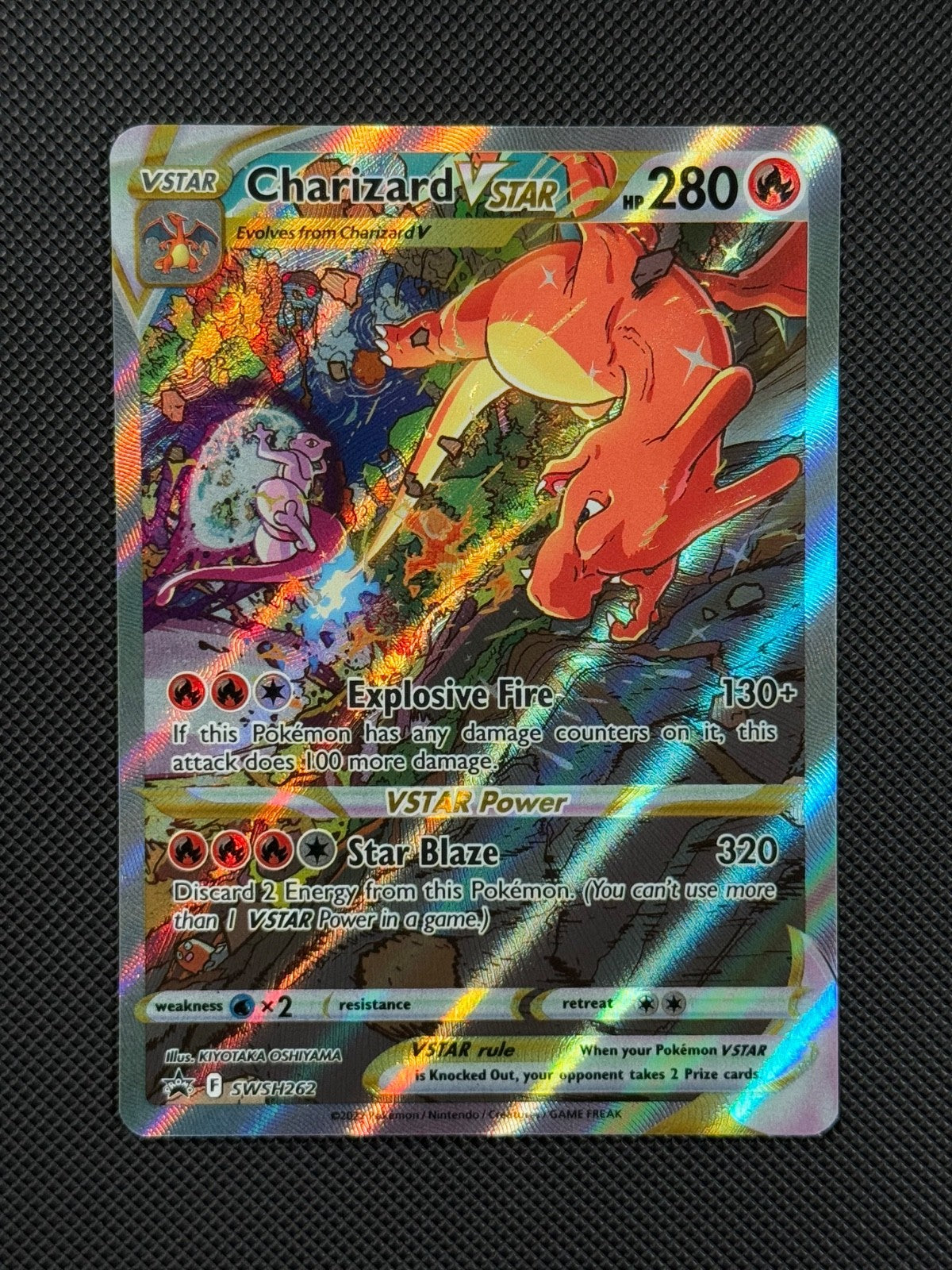 Pokémon Cards Charizard VSTAR SWSH262 Sword & Shield Promo Holo Rare1