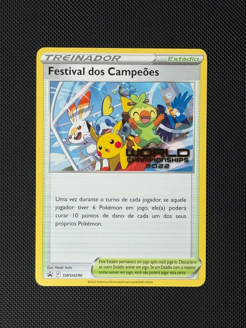 2022 Champion’s Festival World Championship Promo S-P Portuguese London Pokémon0
