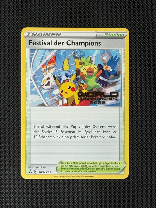 2022 Champion’s Festival World Championship Promo S-P German London Pokémon0