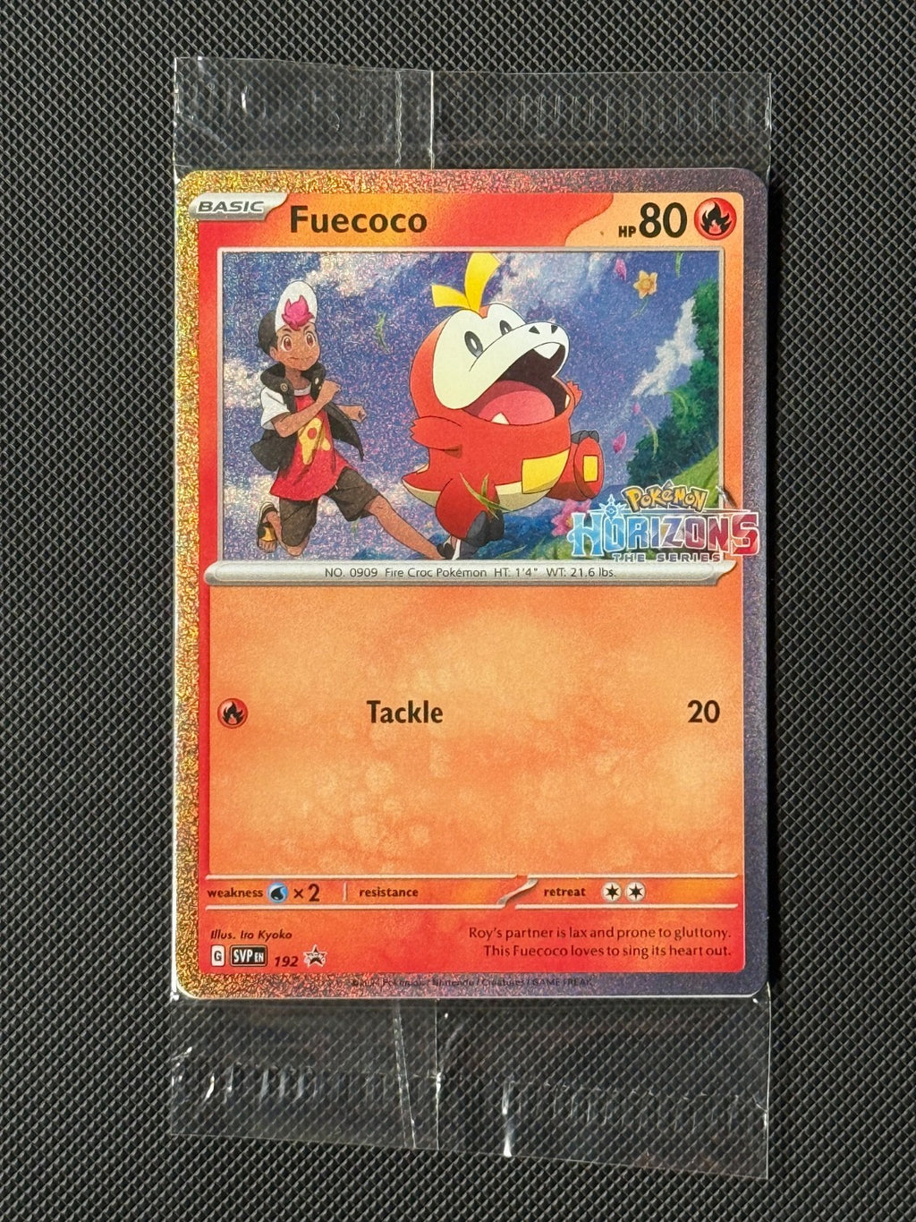 Fuecoco SVP 192 Promo Pokémon Card Black Star Promo SEALED0