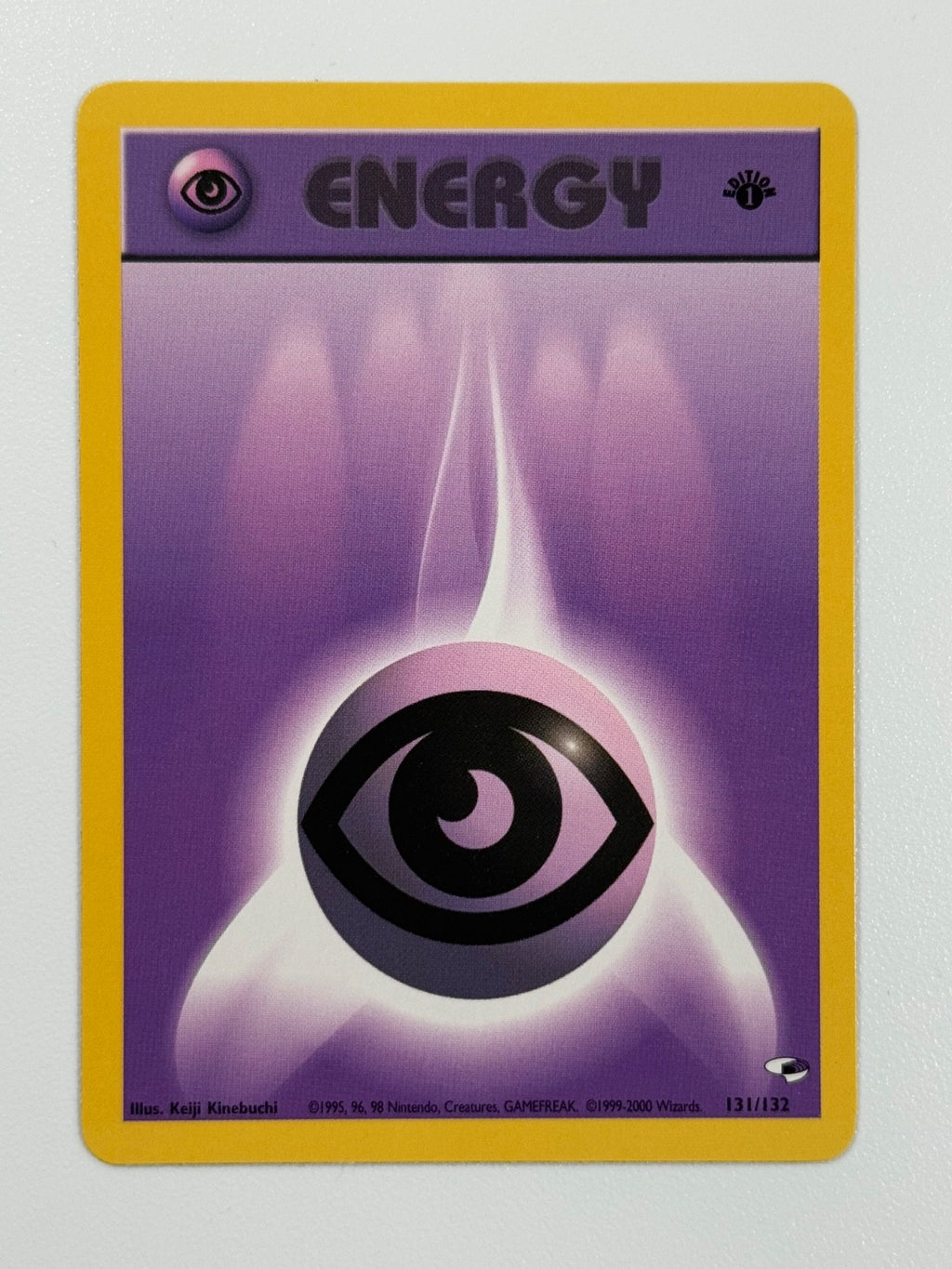 Pokémon Cards Psychic Energy 131/132 1ST EDITION Gym Heroes WOTC Energy0