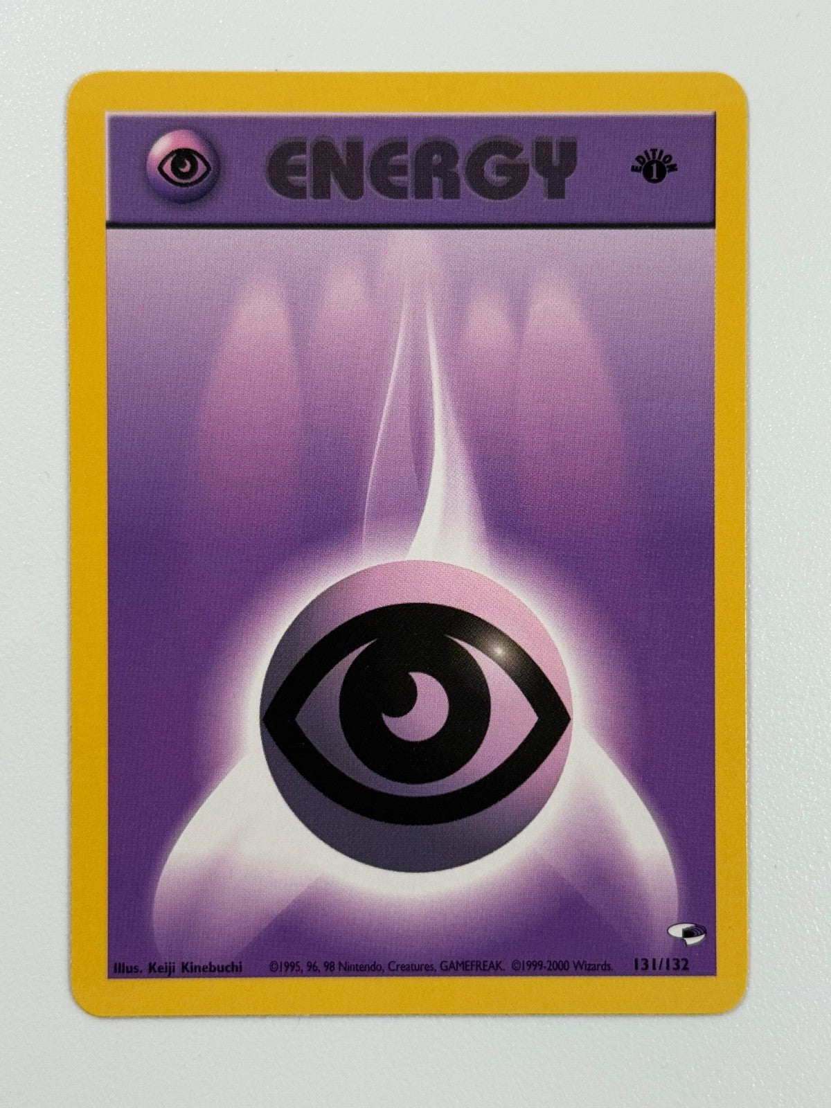 Pokémon Cards Psychic Energy 131/132 1ST EDITION Gym Heroes WOTC Energy0