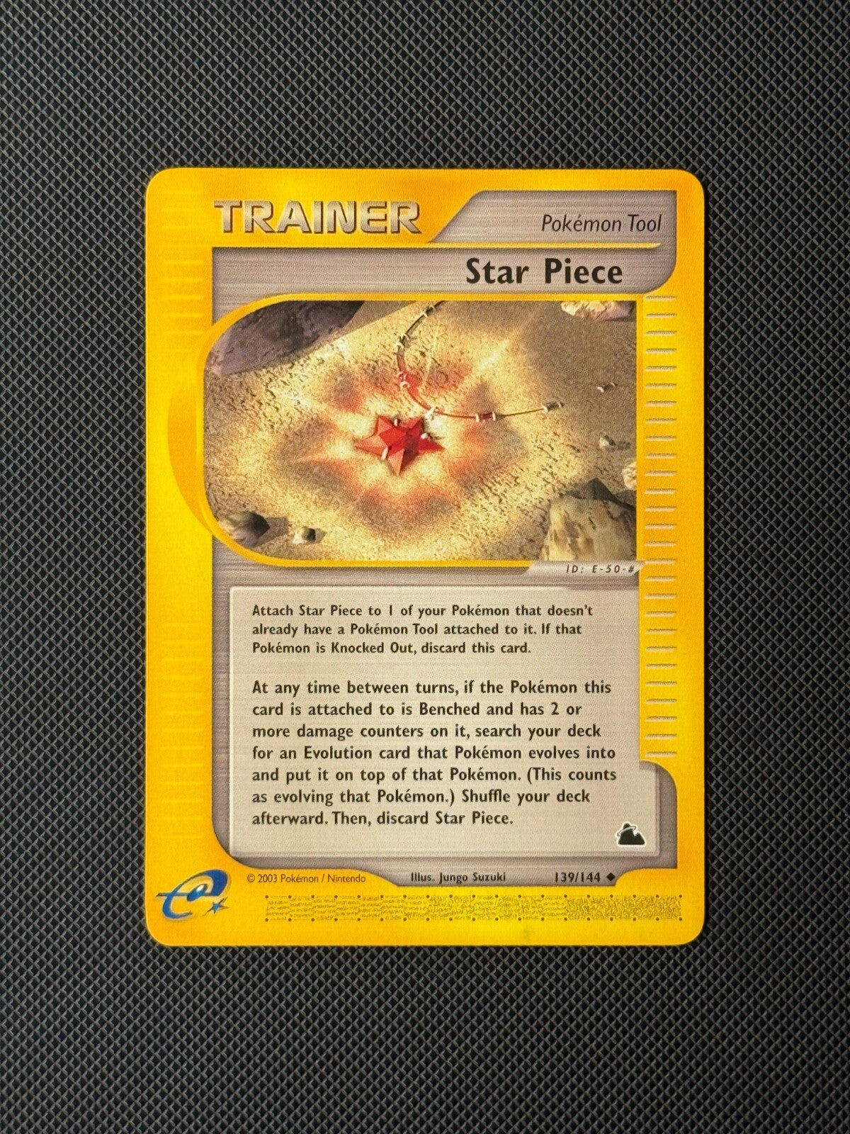 Star Piece 139/144 Pokémon Card Skyridge Uncommon WOTC NM0