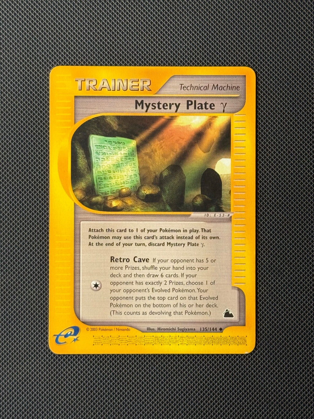 Mystery Plate 135/144 Pokémon Card Skyridge Uncommon WOTC NM0