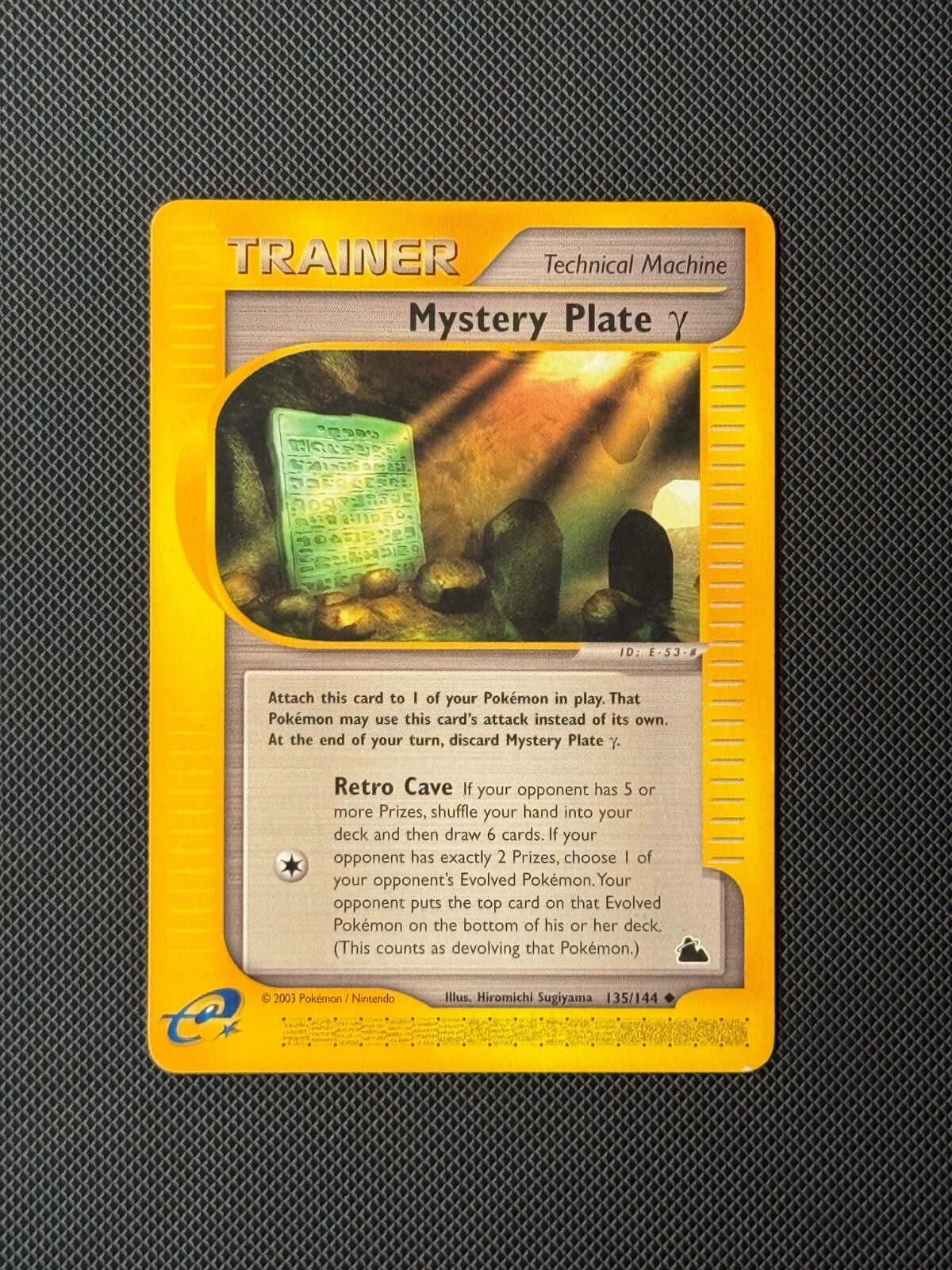 Mystery Plate 135/144 Pokémon Card Skyridge Uncommon WOTC NM0