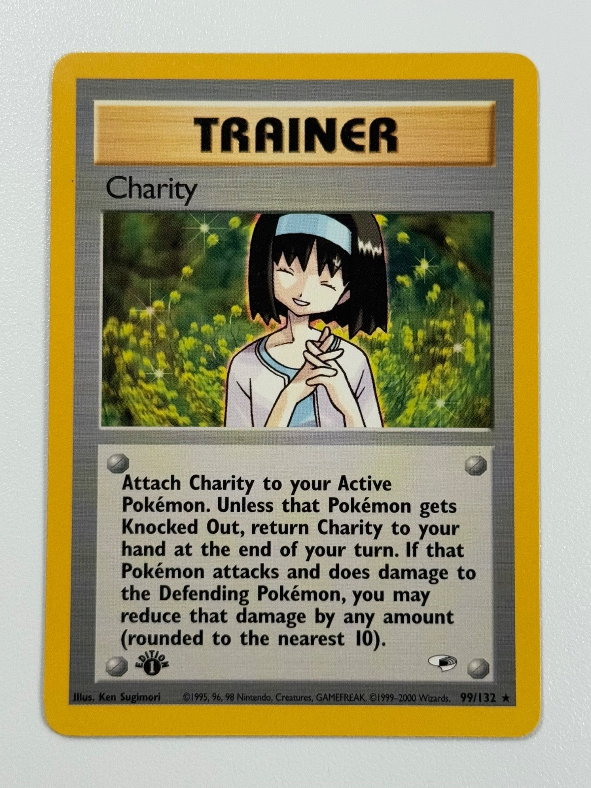 Pokémon Cards Charity 99/132 1ST EDITION Gym Heroes WOTC Rare0