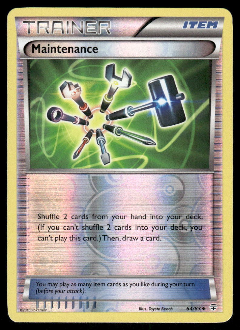 Pokemon Cards Maintenance 64/83 Reverse Holo Generations NM0