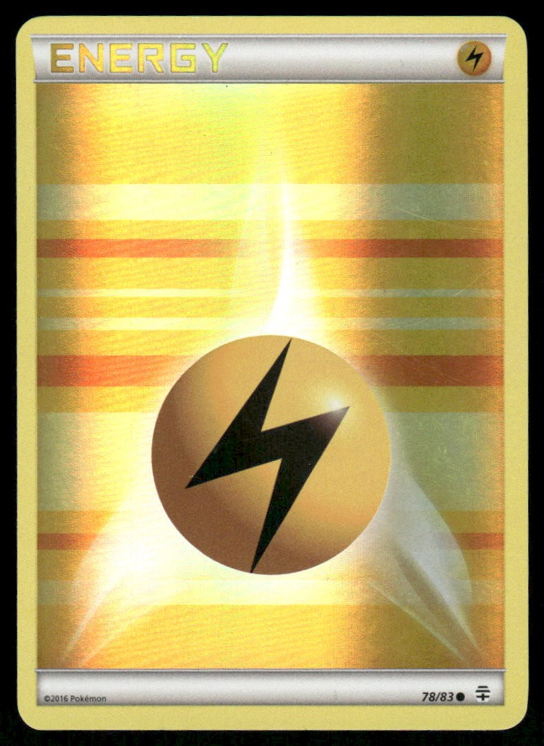 Pokemon Cards Lightning Energy 78/83 Generations Common LP0
