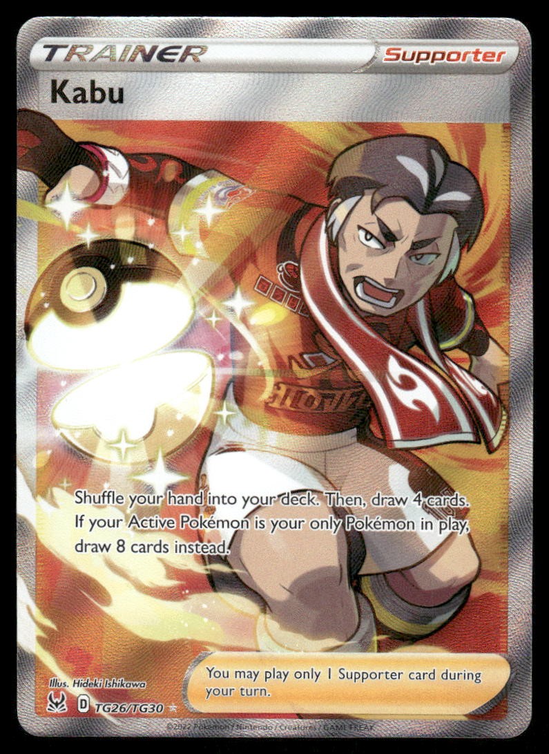 Pokemon Cards Kabu TG26/TG30 Lost Origin Trainer Gallery Rare Ultra NM0
