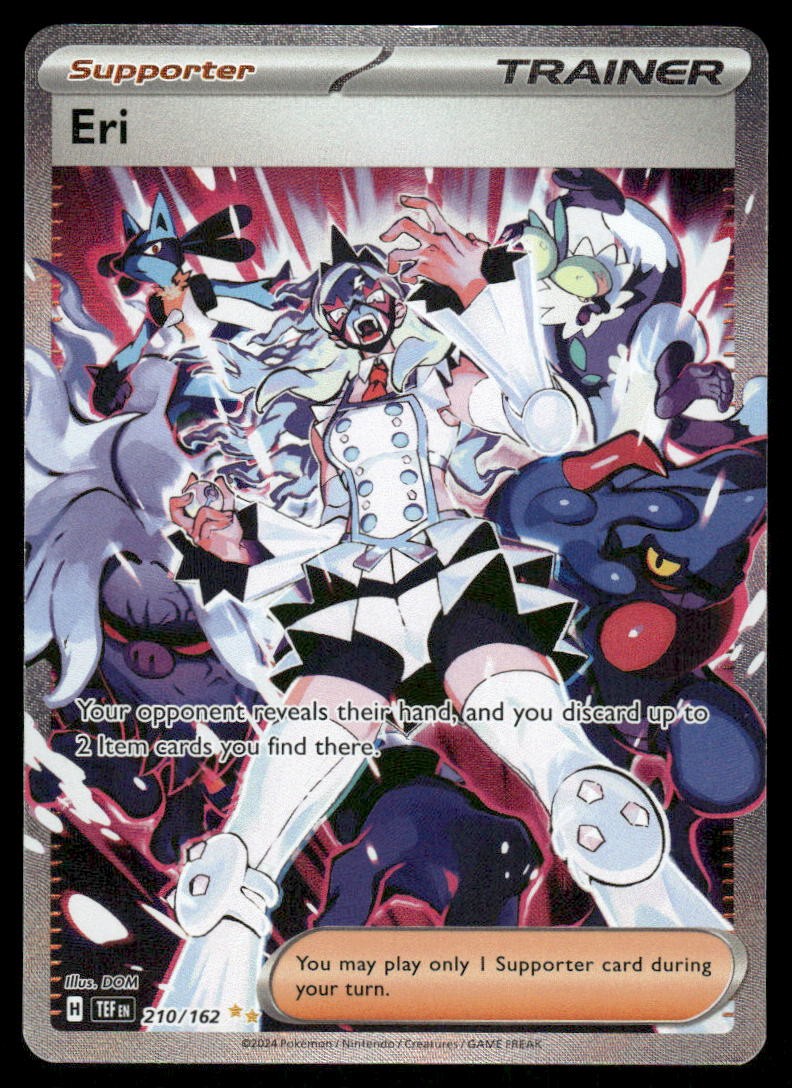 Pokemon Cards Eri 210/162 Temporal Forces Special Illustration Rare NM *10