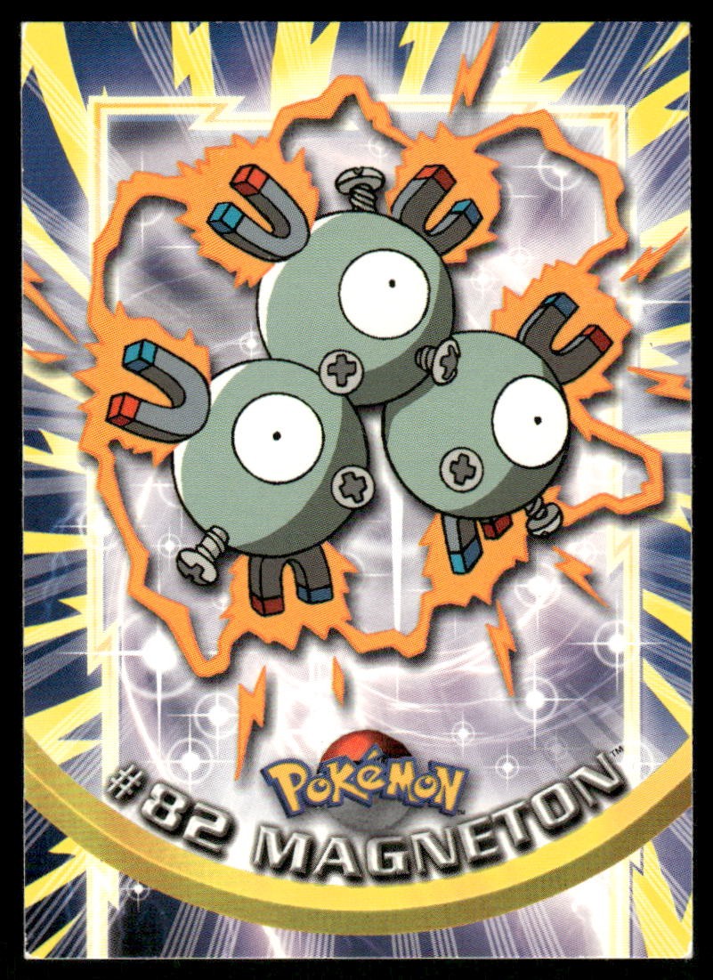 Pokemon Cards Magneton #82 Topps Trading Cards Series 2 LP *20