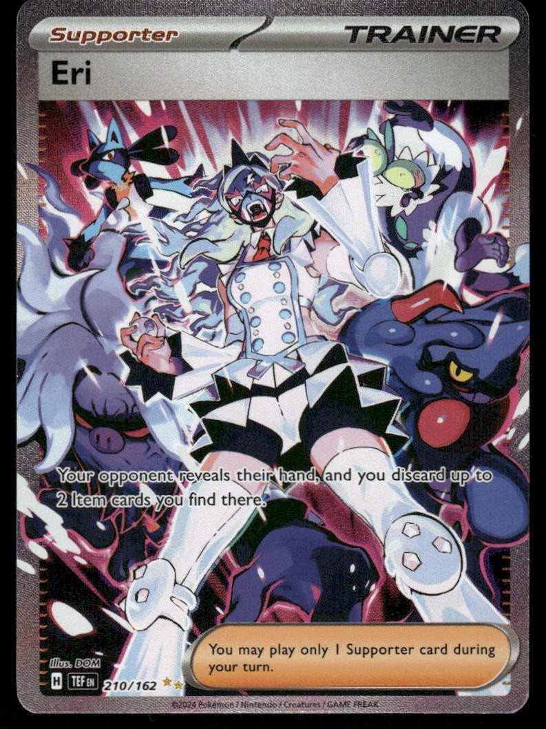 Pokemon Cards Eri 210/162 Temporal Forces Special Illustration Rare NM *20