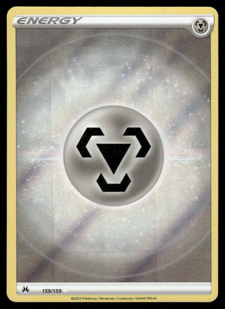 Pokemon Cards Metal Energy 159/159 Crown Zenith Rare Ultra NM0