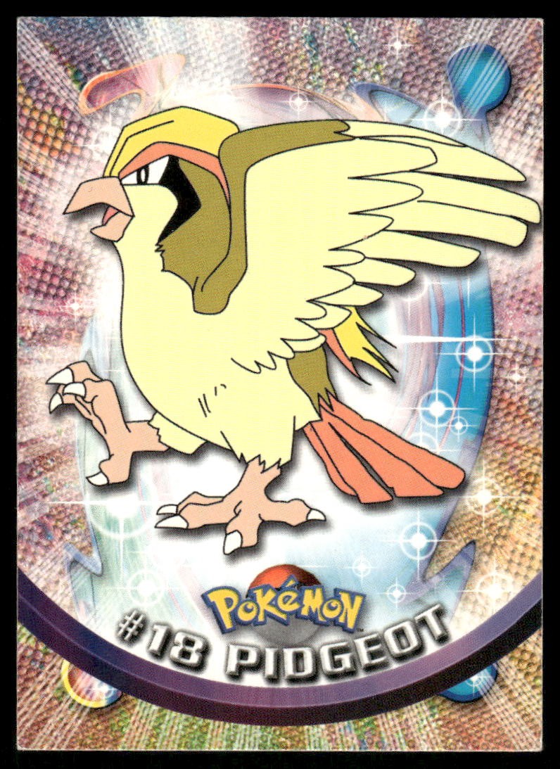 Pokemon Cards Pidgeot #18 Topps Trading Cards Series 1 LP *20