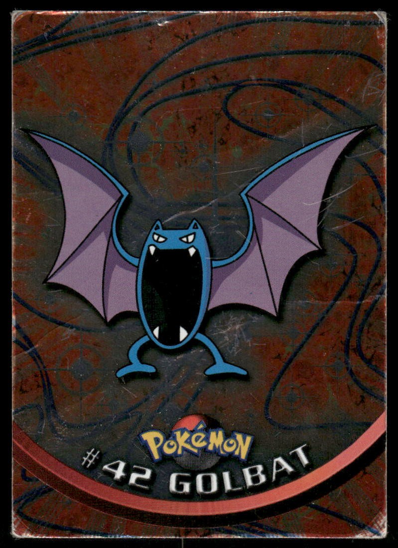 Pokemon Cards Golbat #42 HOLO Topps Trading Cards Series 1 HP0