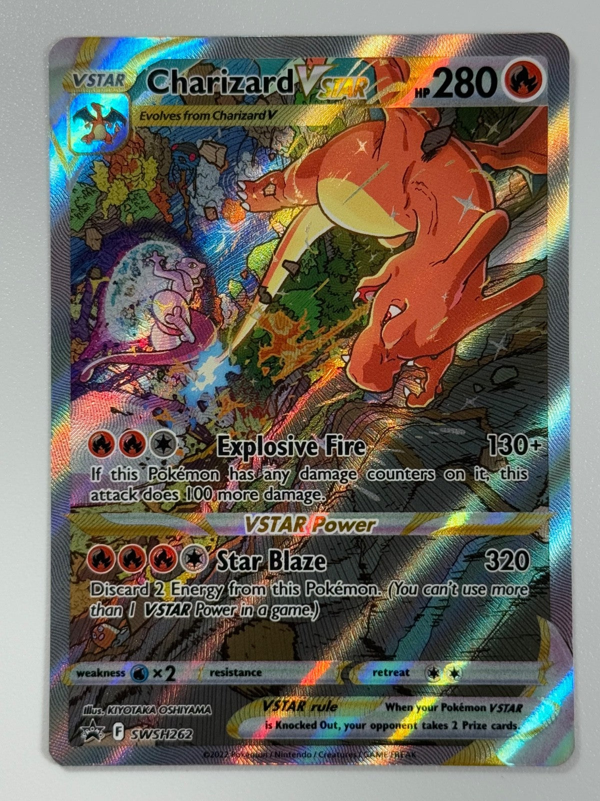 Pokémon Cards Charizard VSTAR SWSH262 Sword & Shield Promo Holo Rare *20