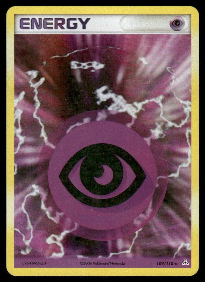 Pokemon Cards Psychic Energy 109/110 Holon Phantoms Holo Rare LP0
