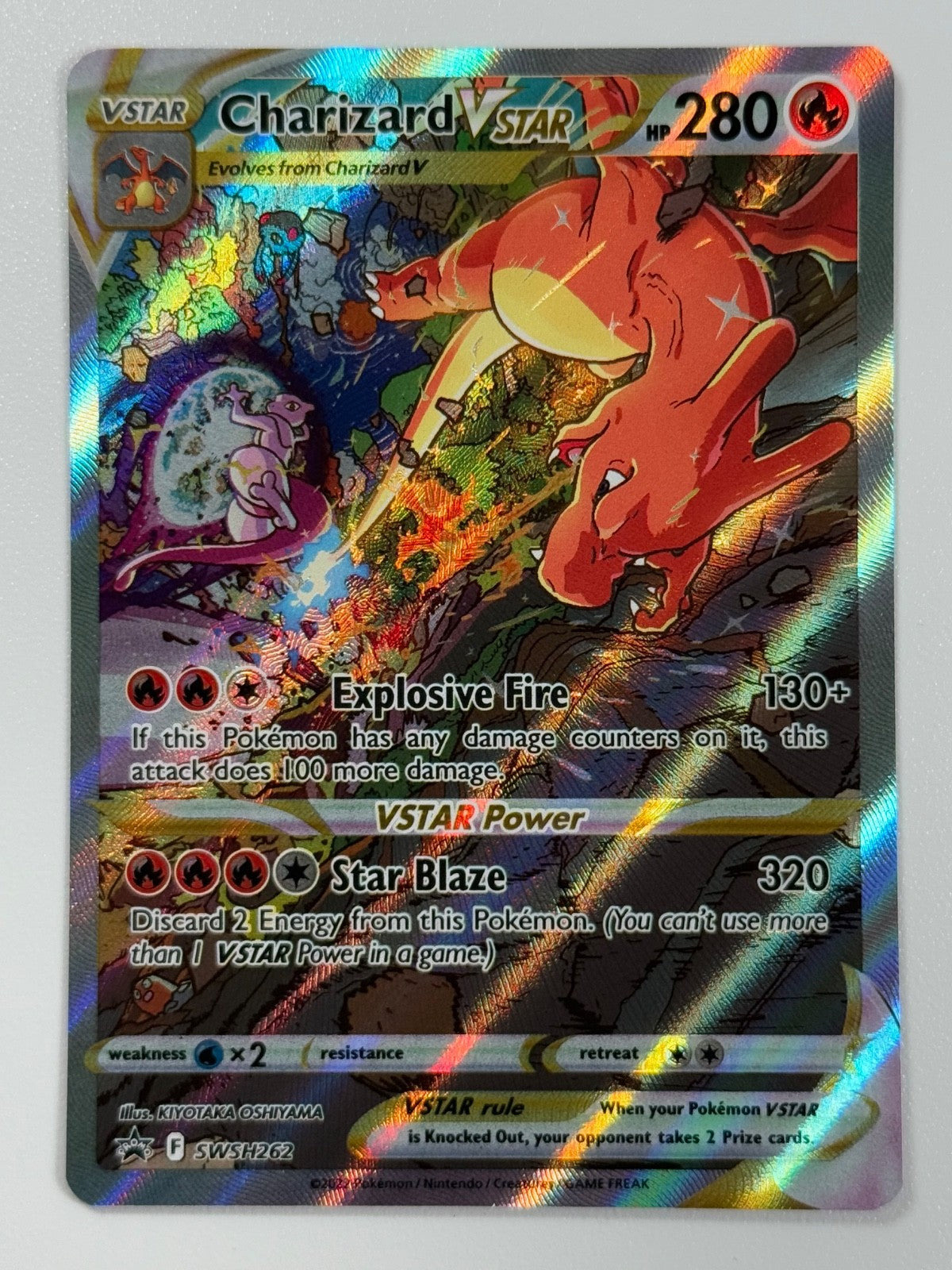 Pokémon Cards Charizard VSTAR SWSH262 Sword & Shield Promo Holo Rare0