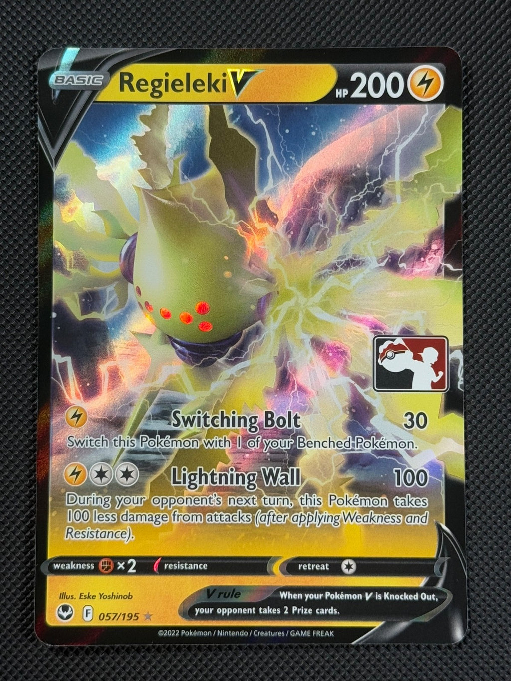 Regieleki V 057/195 PRIZE PACK Pokémon Card Sword & Shield-Silver Tempest0