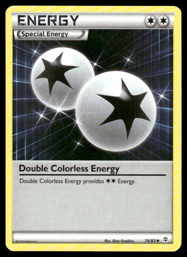 Pokemon Cards Double Colorless Energy 74/83 Generations Uncommon NM0