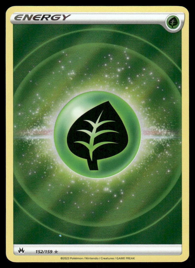 Pokemon Cards Grass Energy 152/159 Crown Zenith Rare Ultra NM0