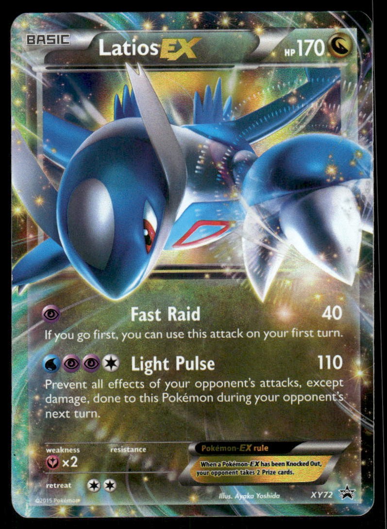 Pokemon Cards Latios EX XY72 XY Black Star Promos Promo MP0