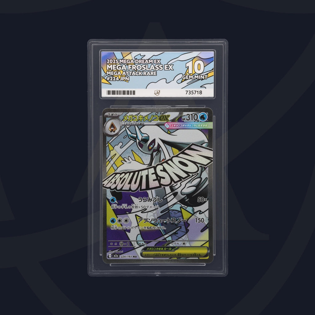 Pokemon Cards Mega Frosslass ex 224/193 ACE 10 MEGA Dream ex Japanese GEM MINT0