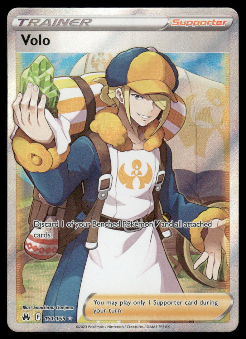 Pokemon Cards Volo 151/159 Crown Zenith Rare Ultra NM *20