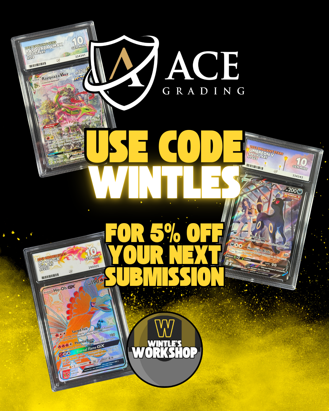 ACE 10 Zacian V GG48/GG70 Pokémon Card SWSH Crown Zenith GEM MINT2