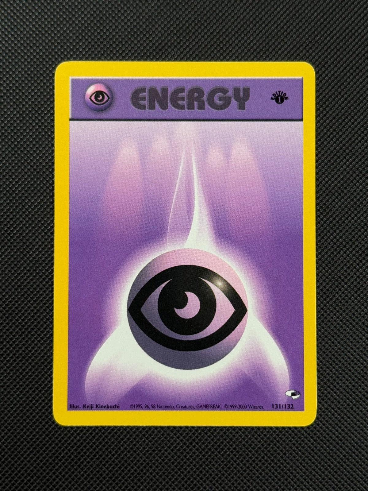 Pokémon Cards Psychic Energy 131/132 1ST EDITION Gym Heroes WOTC Energy1