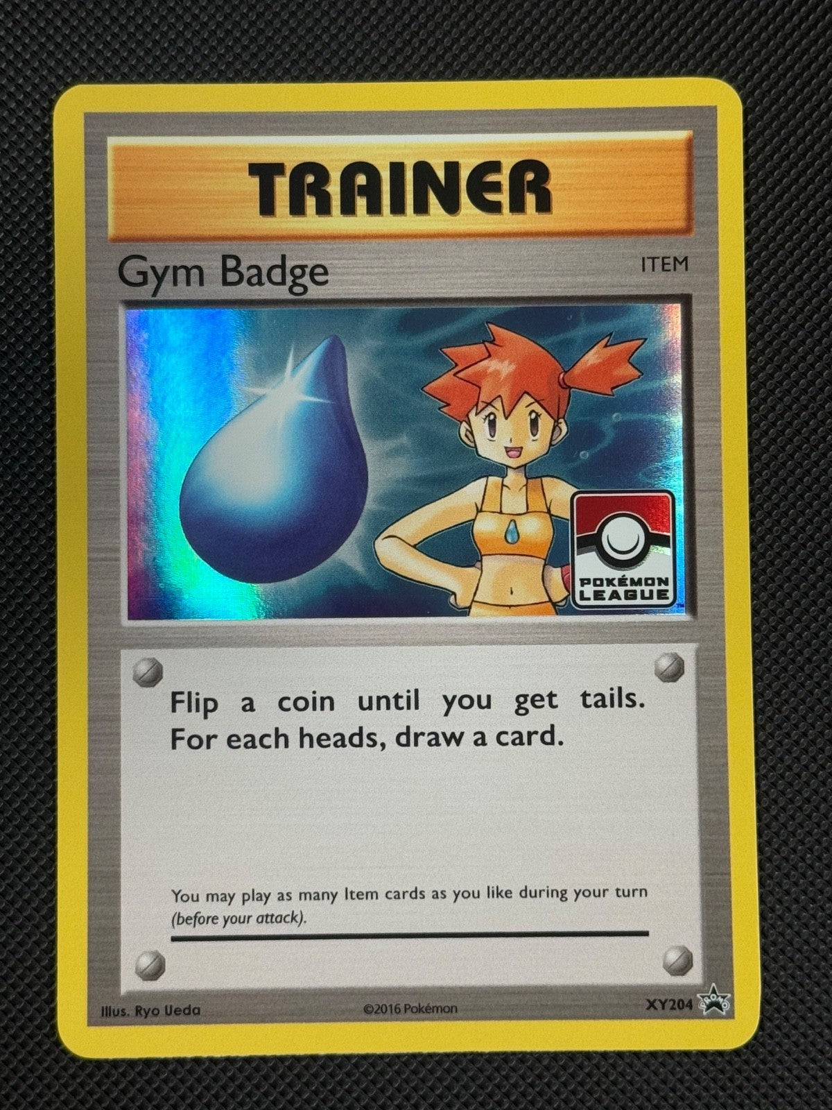 Gym Badge XY204 HOLO Pokémon Card XY Black Star Promo Holo Rare Misty0