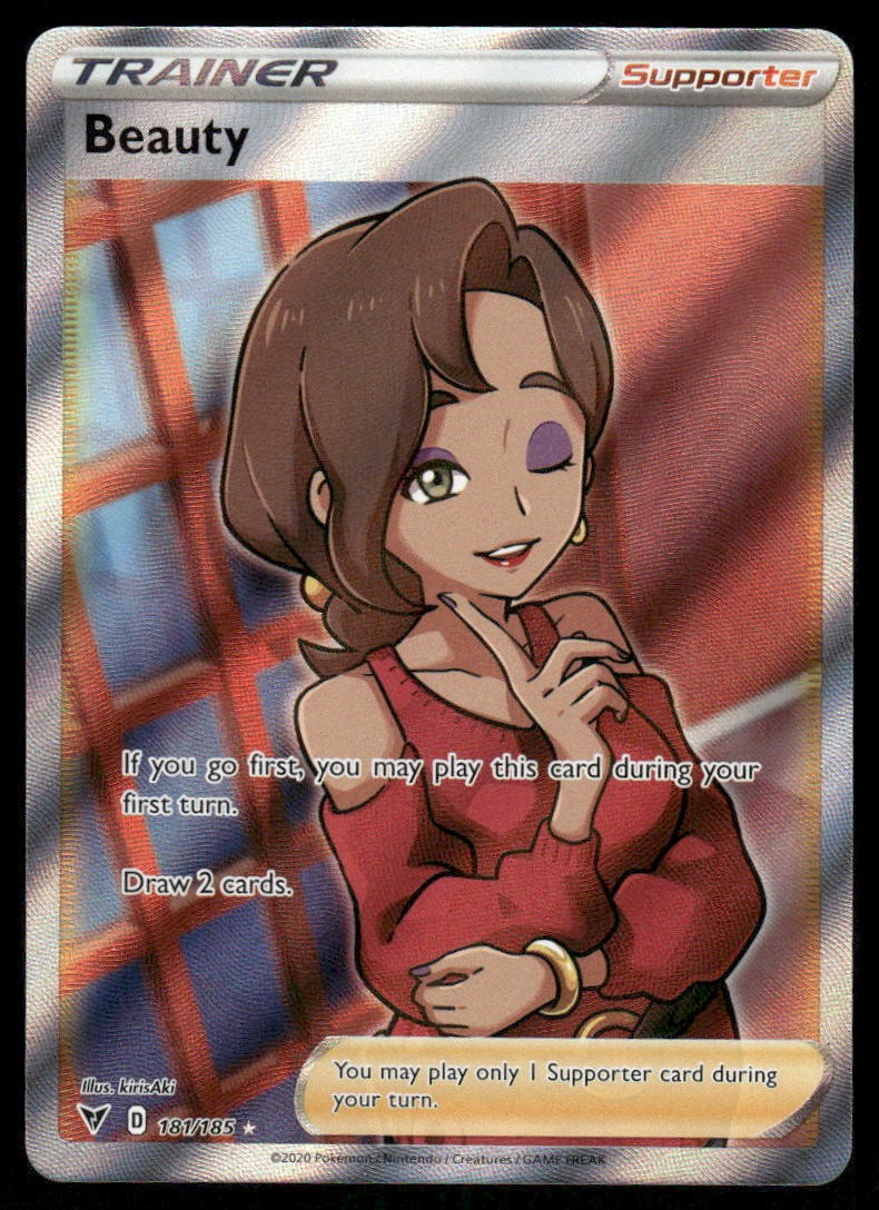 Pokemon Cards Beauty 181/185 Vivid Voltage Rare Ultra NM0