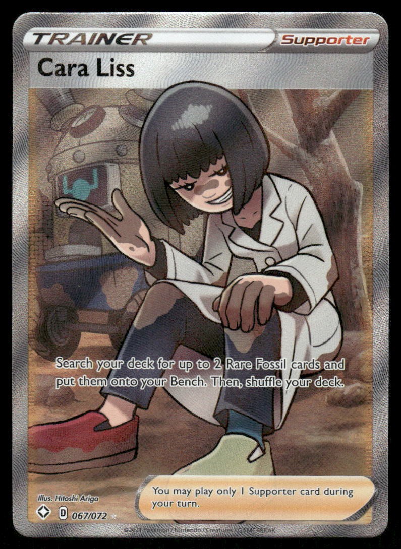 Pokemon Cards Cara Liss 067/072 Shining Fates Rare Ultra NM0