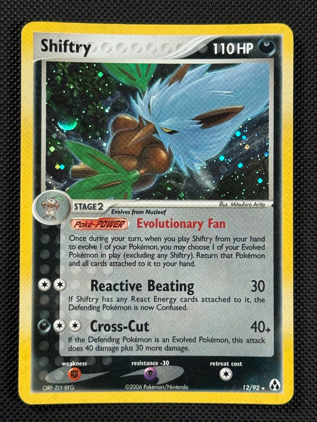 Shiftry 12/92 HOLO Pokémon Card EX Legend Maker Rare0
