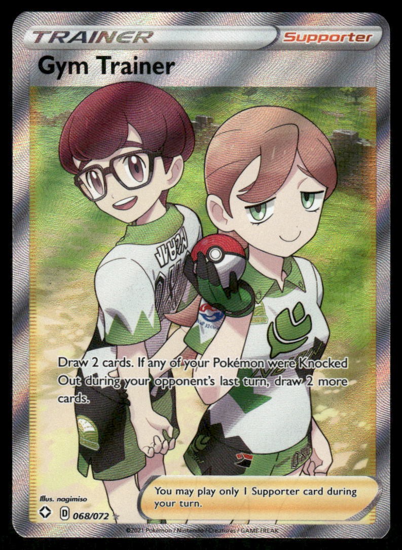 Pokemon Cards Gym Trainer 068/072 Shining Fates Rare Ultra NM0