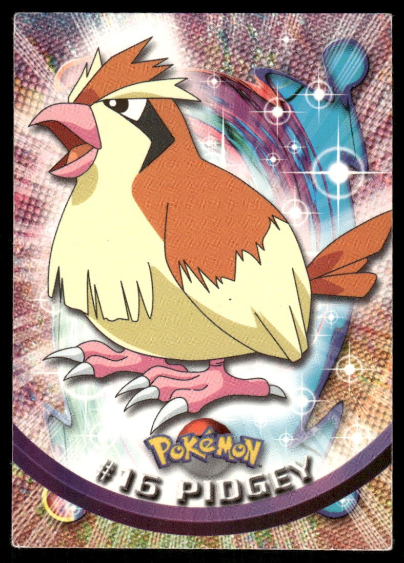 Pokemon Cards Pidgey #16 Topps Trading Cards Series 1 LP *20