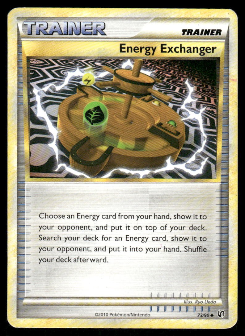 Pokemon Cards Energy Exchanger 73/90 HGSS Undaunted Uncommon MP0