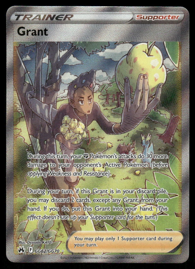 Pokemon Cards Grant GG62/GG70 Crown Zenith Galarian Gallery Rare Ultra NM *20